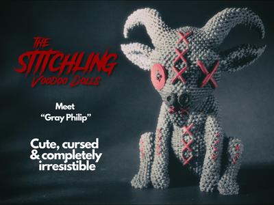 The Stitchling Voodoo Dolls: Gray Philip