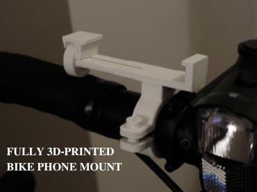 Bike Phone Mount – Fully 3D Printed