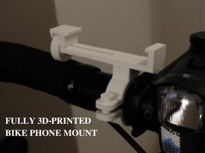 Bike Phone Mount – Fully 3D Printed