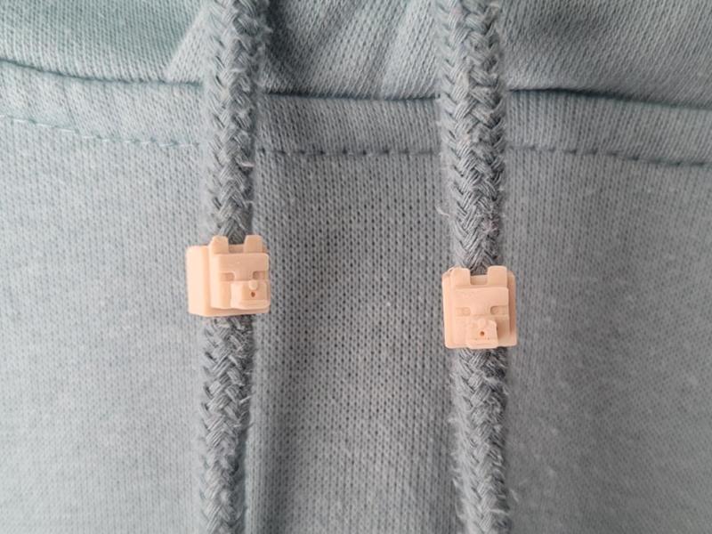 Minecraft Wolf Head Drawstring Charm