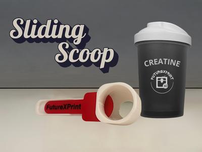 Sliding Scoop – No Waste. With Style.