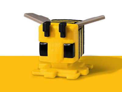 minecraft mc donalds happy meal bee figure