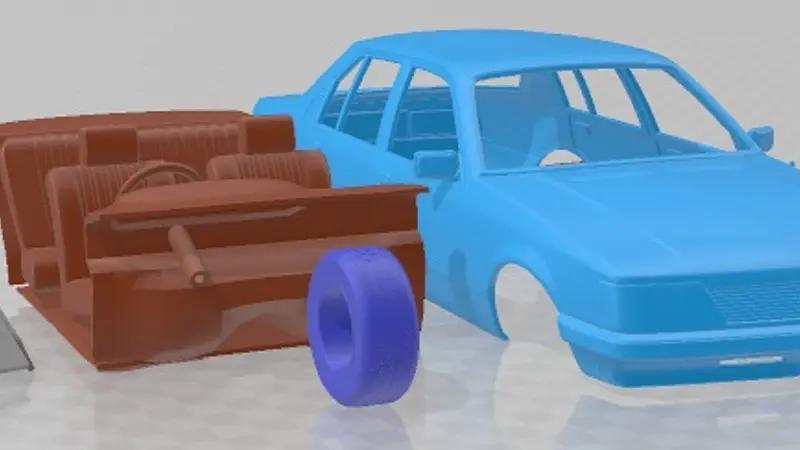 Holden Commodore 1981 Printable Car
