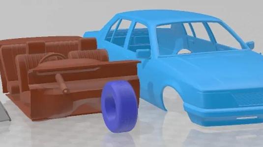 Holden Commodore 1981 Printable Car