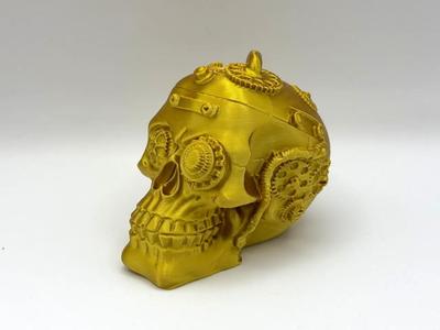 Cyberpunk Gear Skull 2   