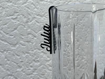 Glass Name Tags / Nameplates