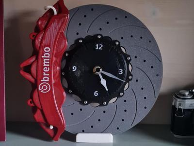 Brembo Caliper Clock
