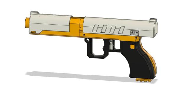 X-Shot Micro 2.0 Reshell 2.1 - Kickback Double Action Sidegrade v1.1   