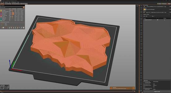 Low Poly Poland Map Wall Art