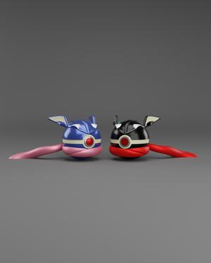 GreniBall Greninja Themed Pokeball – Fan Art