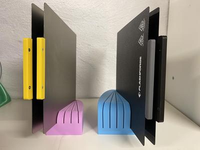 Build plates stand