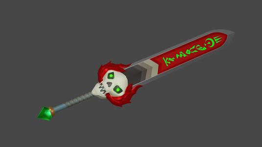 Hades Stygian Blade Aspect of Zagreus  cosplay sword