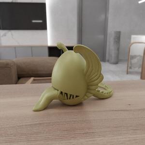 3D Angel Egg Decor with 3D Stl File and Gift for Woman & Kids Toy, Angel Wings, 3D Printing, Dragon Tail, 3D Printed Decor, Easter Egg