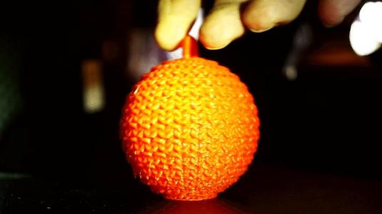 christmas knitted ball