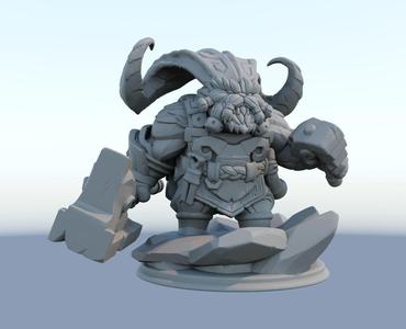 Ornn  3D Print Model from League of Legends