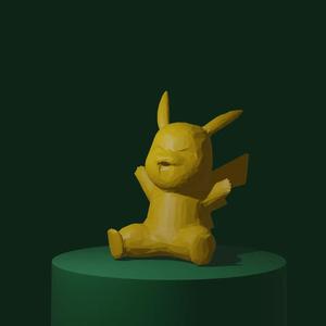 Low Poly Pikachu