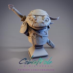Hajime, Hanzaki Salamander Shinobi Bust (Pre-Supported) 2 Sizes!