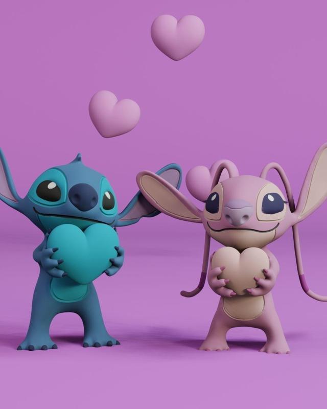 Stitch and Angel