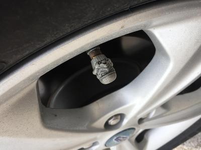 Original Storm Trooper Helmet Valve Stem Cap, Star Wars Trooper