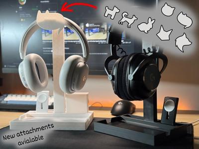 Modular Headphones Stand (with phone stand)