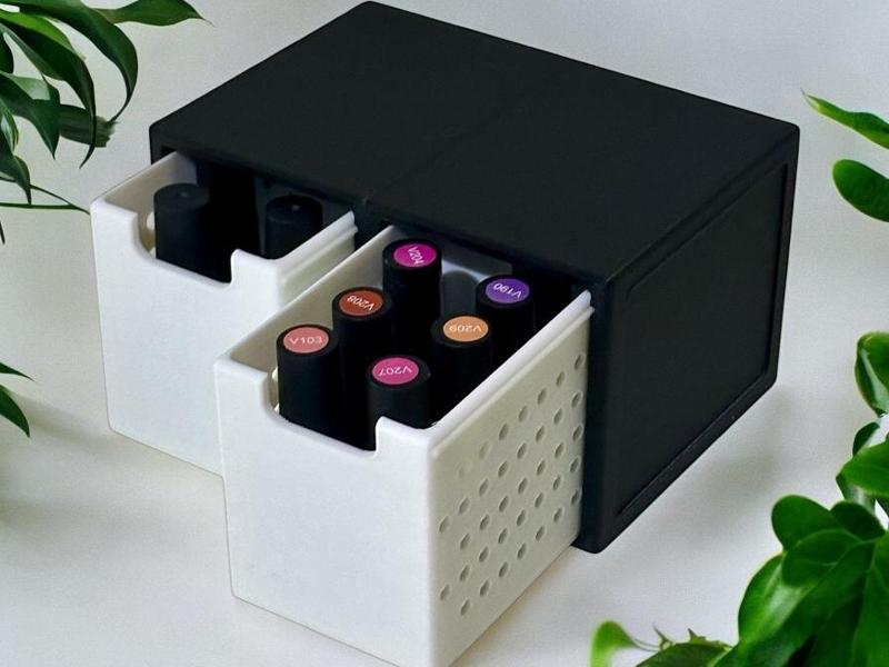 Smart Organizer with Sliding Drawers