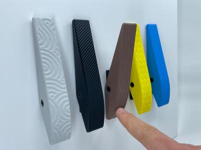 FlipHook | magnetic | folding coat hook | textured