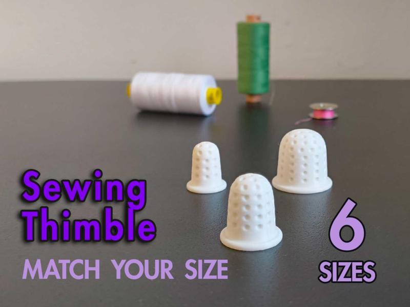 Sewing Thimble  – 6 Sizes for a perfect fit