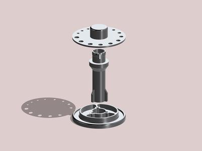 Spinning Brush Stand