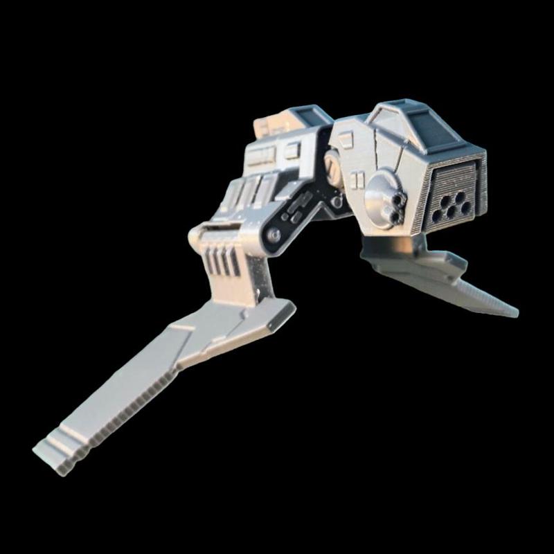 Star Wars republic attack shuttle – Semi Chibi