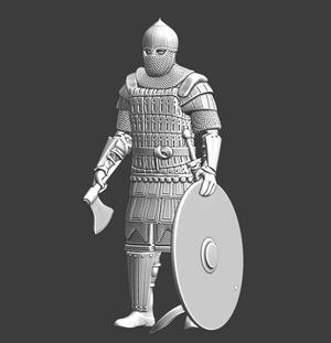 Medieval Varangian Guard – Relaxed pose