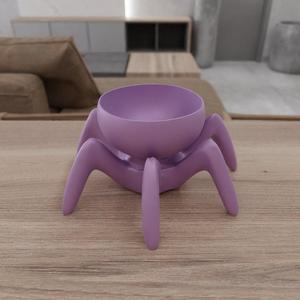 3D Spider Planter as a Stl File & 3D Printed Decor, Indoor Planter, Home Decor, Desk Planter, Cute Planter, Animal Planter, Animal Art