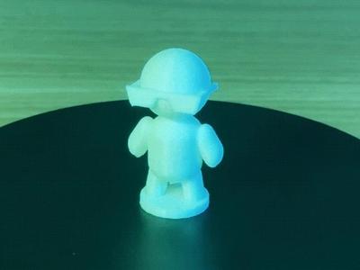 Kid Designed Cool Guy: Modular 3D Figure