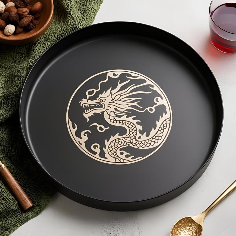 Modern Designer Tray “The Dragon Pit”