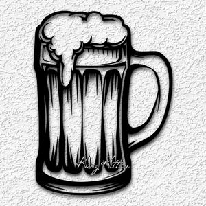 BEER MUG wall art Bar sign home decor