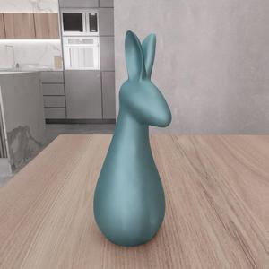 3D Easter Bunny Decor as 3D Stl File & Easter Gift, Easter Day, 3D Printing, Bunny Ears, 3D Print File, Easter Digital, Easter Rabbit