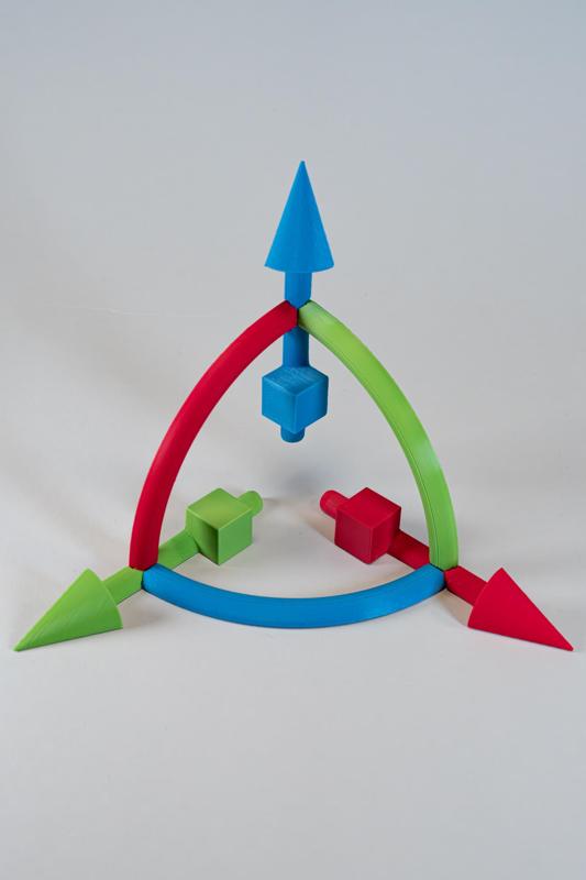 XYZ Gizmo | Print in Place Gadget | FREE for a MAKE