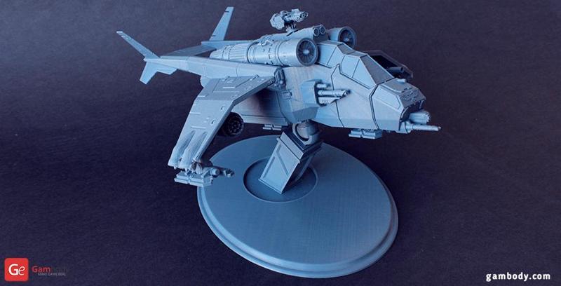 Valkyrie Helicopter 3D Printing Model | Assembly