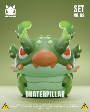 Grumpii 3D Printable Art Toy – Chubbii Series – Set 9