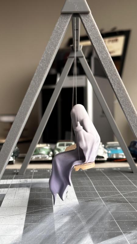 Swingset Desktop Halloween Ghost