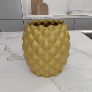 3D Pineapple Planter with 3D Print Stl Files and Gift for Mom & Pineapple Decor, Indoor Planter, 3D Printing, Planters, Succulent Planter