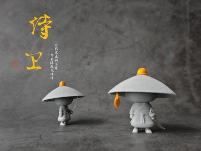 Sword-Wielding Guardsman: Miniature Model of Ancient Chinese Martial Arts