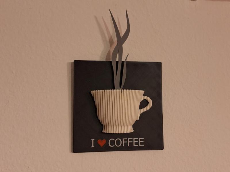Layered Sculpture Coffee Cup