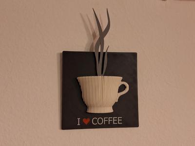 Layered Sculpture Coffee Cup