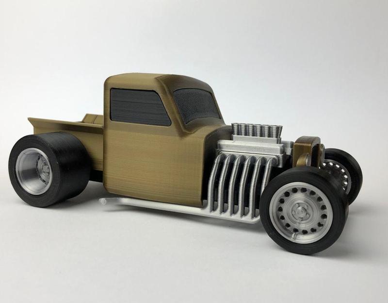 HOT ROD / RAT ROD - Fully 3D printable
