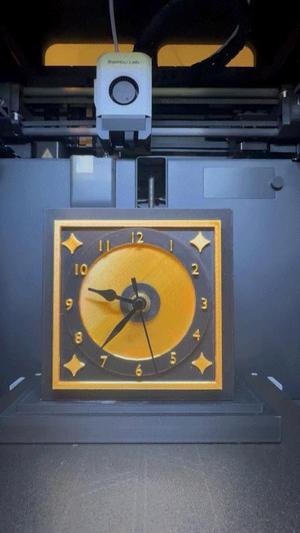 Secret Vault Clock