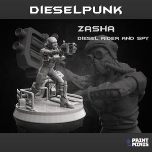 Zasha – January Dieselpunk Collection