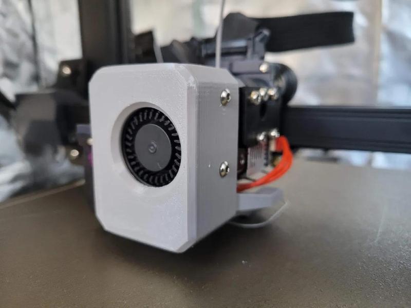 Sprite Nova - Sprite Extruder Shroud and Dual Fan Duct Ender 3 S1 Series   
