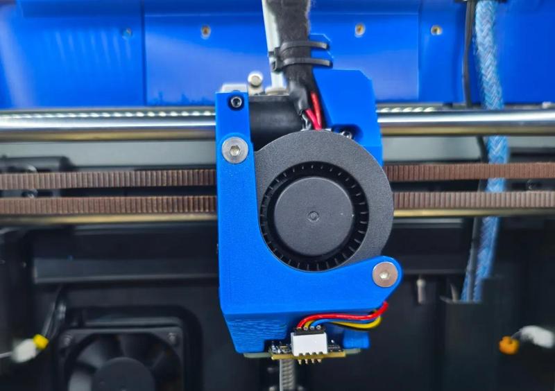 Wreality fan shroud for Creality K1 (5015, EBB42, Cartographer)   