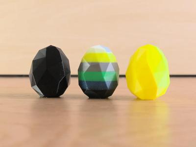 Low Poly Easter Egg – Parametric