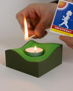 Candlelight Valley (Simple)  // Miniature Landscape Tealight Candle Holder
